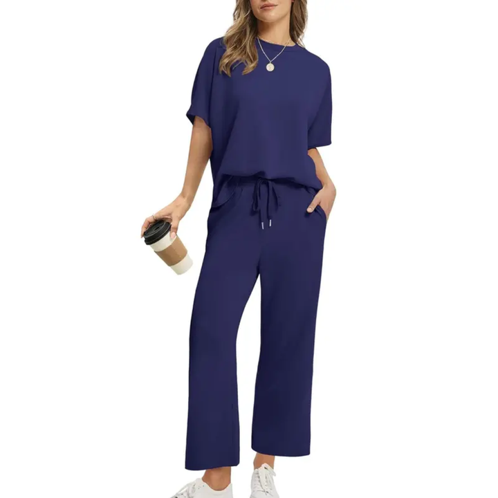Emily - Oversized Wide Leg Two Piece Set
