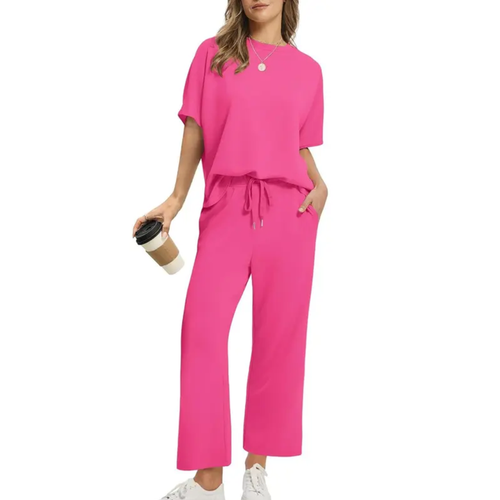 Emily - Oversized Wide Leg Two Piece Set