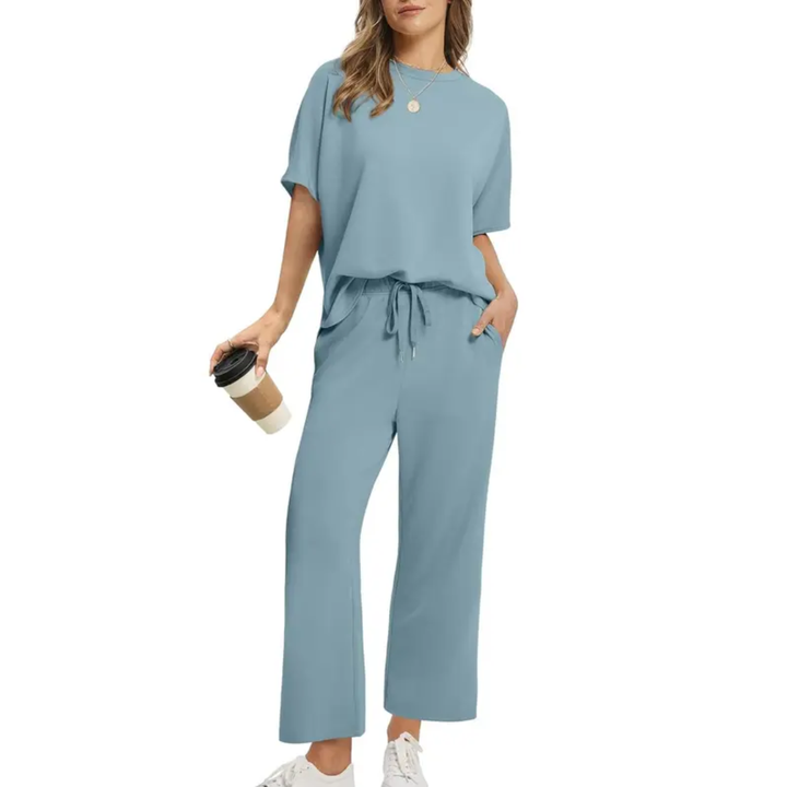 Emily - Oversized Wide Leg Two Piece Set