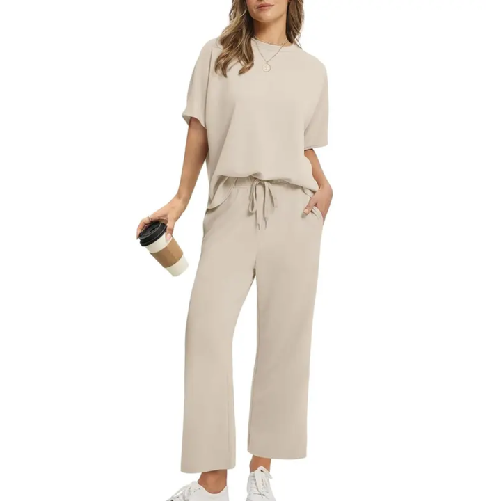 Emily - Oversized Wide Leg Two Piece Set