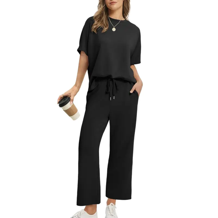 Emily - Oversized Wide Leg Two Piece Set