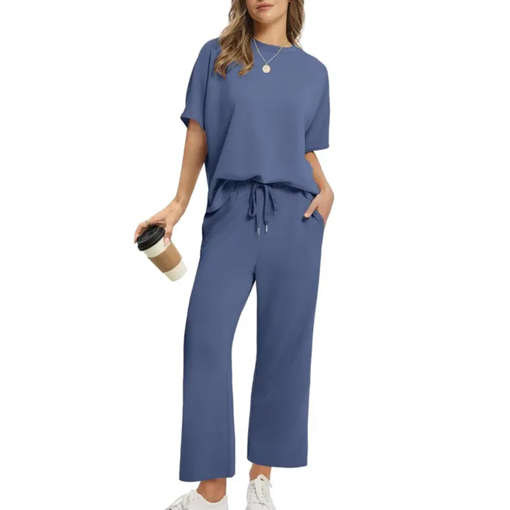 Emily - Oversized Wide Leg Two Piece Set